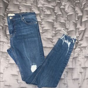 Free People Distressed Jean